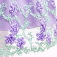 thumbnail image 5 of Tiijoy Girls Sleeveless Flower Embroidery Bow Dress Birthday Wedding Party Princess Dress, Sizes 5-6, 5 of 5