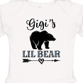 thumbnail image 4 of Inktastic Gigi Lil Bear Grandson Boys Long Sleeve Baby Bodysuit, 4 of 5
