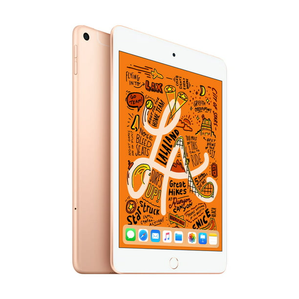 2019 Apple iPad Mini Wi-Fi + Cellular 256GB - Gold (5th Generation ...