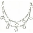 thumbnail image 7 of Y2K Star Pants Chain for Men Jean Chains for Women Pocket Chain for Pants Biker Hip Punk Chains Y2K Jewelry for Women Accessory Silver Trendy Fashion for Music Festival Concert Cosplay, 7 of 7