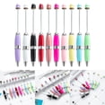 thumbnail image 2 of JZROCKER 6x Metal Ballpoint Pen Smooth Writing Pen DIY Beaded Pen Beadable Signature Pen, 2 of 20