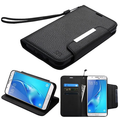 For Samsung Galaxy J7 Halo Myjacket Flip Wallet Phone Case Cover W Card Slots Walmart Com Walmart Com