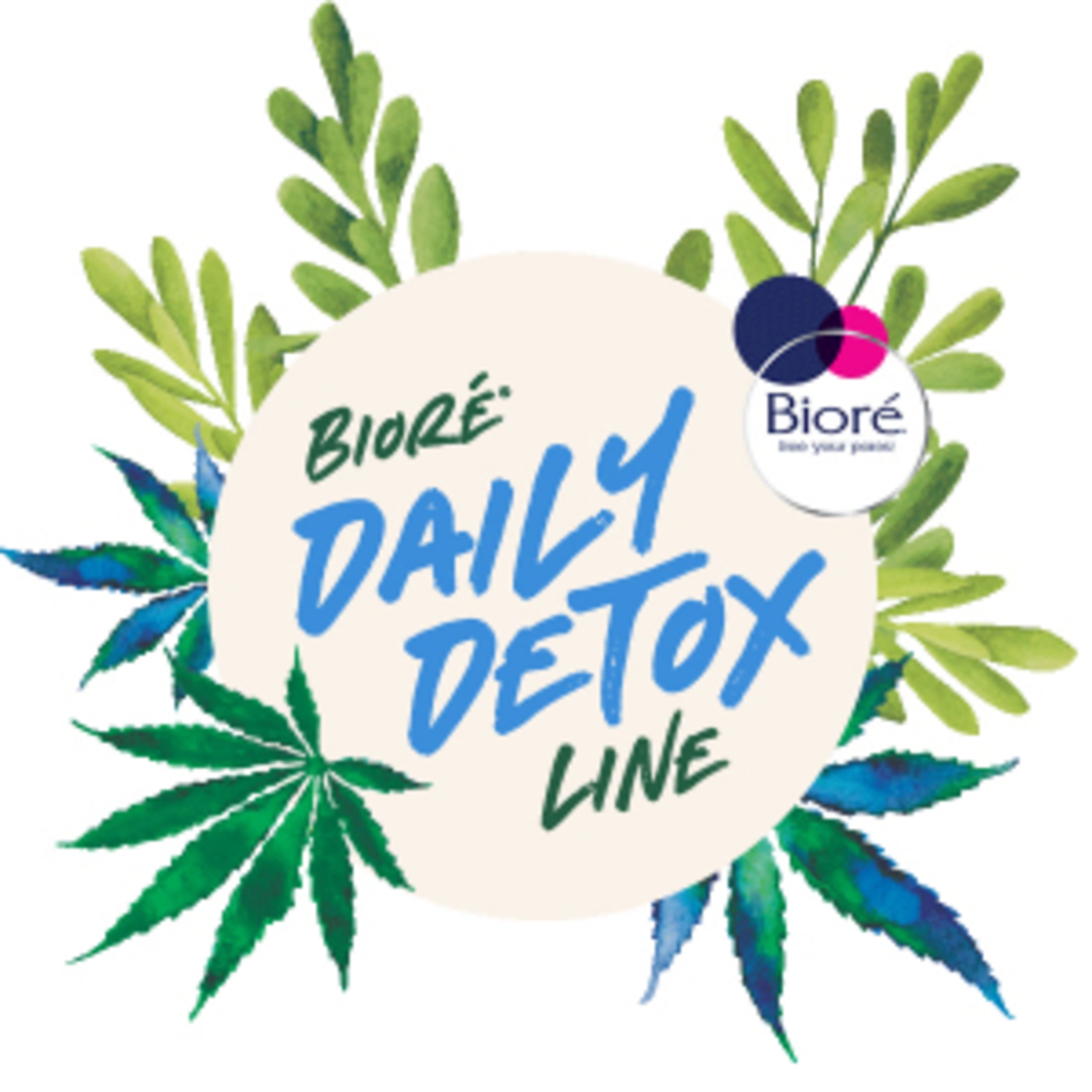 Bioré Daily Detox Toner with Cannabis Sativa Seed Oil, 8 fl oz (HSA/FSA Approved)