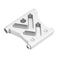 thumbnail image 3 of RC Front Bumper, RC Car Front Bezel Easy Install Stable Reliable Anti Collision  For Axial RBX10 Ryft 1/10 Silver, 3 of 8