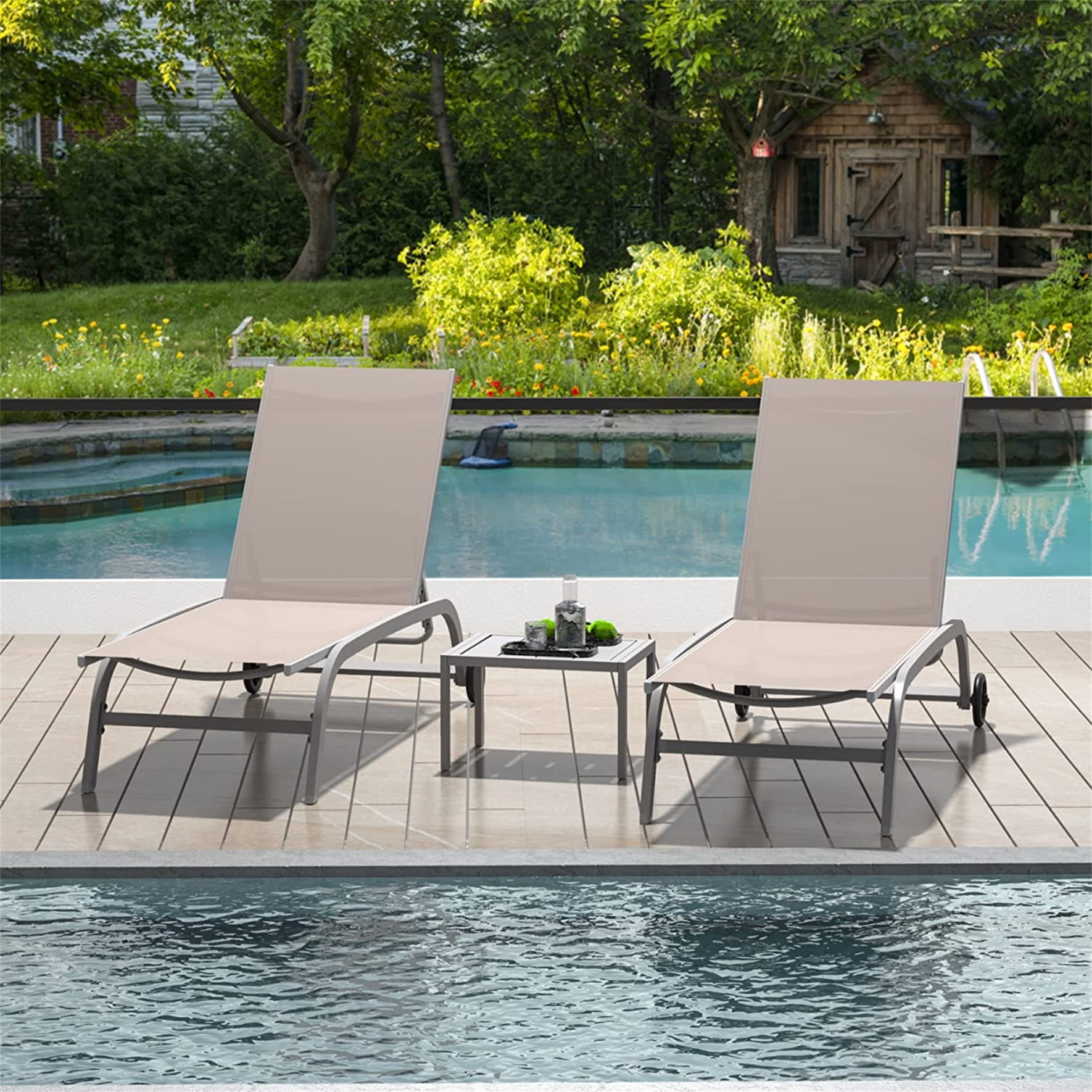 Swimming pool rest chair deals