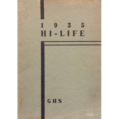 (Custom Reprint) Yearbook: 1935 Greenville High School - Hi Life Yearbook (Greenville, MI)