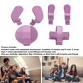 thumbnail image 6 of Nieyigj Accessories for Xbox One Elite Series 2 Controller Metal Thumbsticks Replacement Parts Kits Joysticks Paddles Kit (4.33 inches / 11 cm) - Purple, 6 of 9