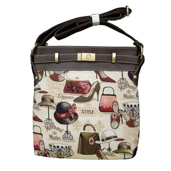 Sinobrite 2952-Boutique Tapestry Shoulder Purse - Boutique