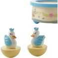 thumbnail image 2 of RUYU Wooden Music Box,Musical Box Swan Toy Decoration Birthday Present for Lover Friends and Children,Pink (Blue), 2 of 4