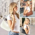 thumbnail image 6 of Kwuty Women's Shoulder Bags, Small Hobo Tote Elegant Clutch Purse with Zipper Closure, 6 of 6