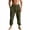 Green-a-pants, variant on Aezemi Men Loose Fit Jogger Pants Drawstring Workout Pull on Elastic Waist Casual Workout Pants with Pockets Outdoor Summer Spring Sports Comfy Baggy Trousers M