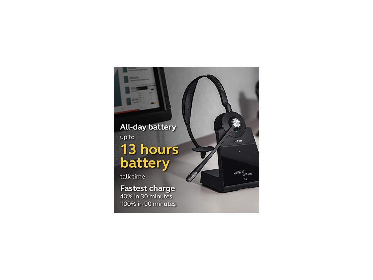 Jabra Engage 65 Mono Wireless Headset with Enhanced Earpiece