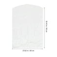 thumbnail image 2 of HEMOTON  50 Pcs Coat Dust Cover Transparent Garment Bag Moth-proof Travel, 2 of 8