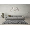thumbnail image 3 of Ahgly Company Indoor Rectangle Abstract Gray Modern Area Rugs, 2' x 5', 3 of 4