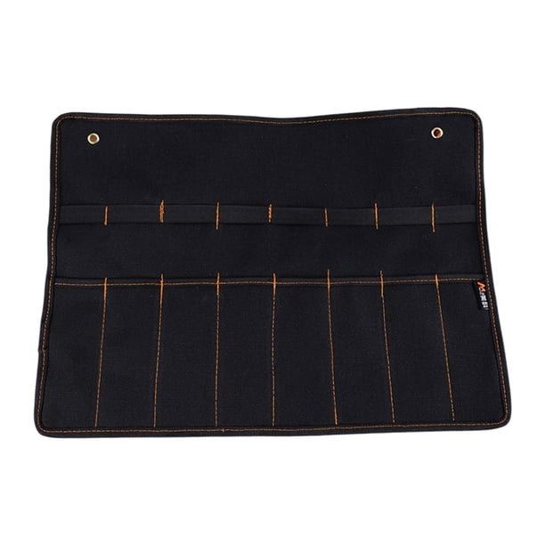 Bolsa de herramientas Bolsa de lienzo de lienzo para ahorro de espacios de herramientas multifuncionales 8 hoyos 49.5cmx36cm