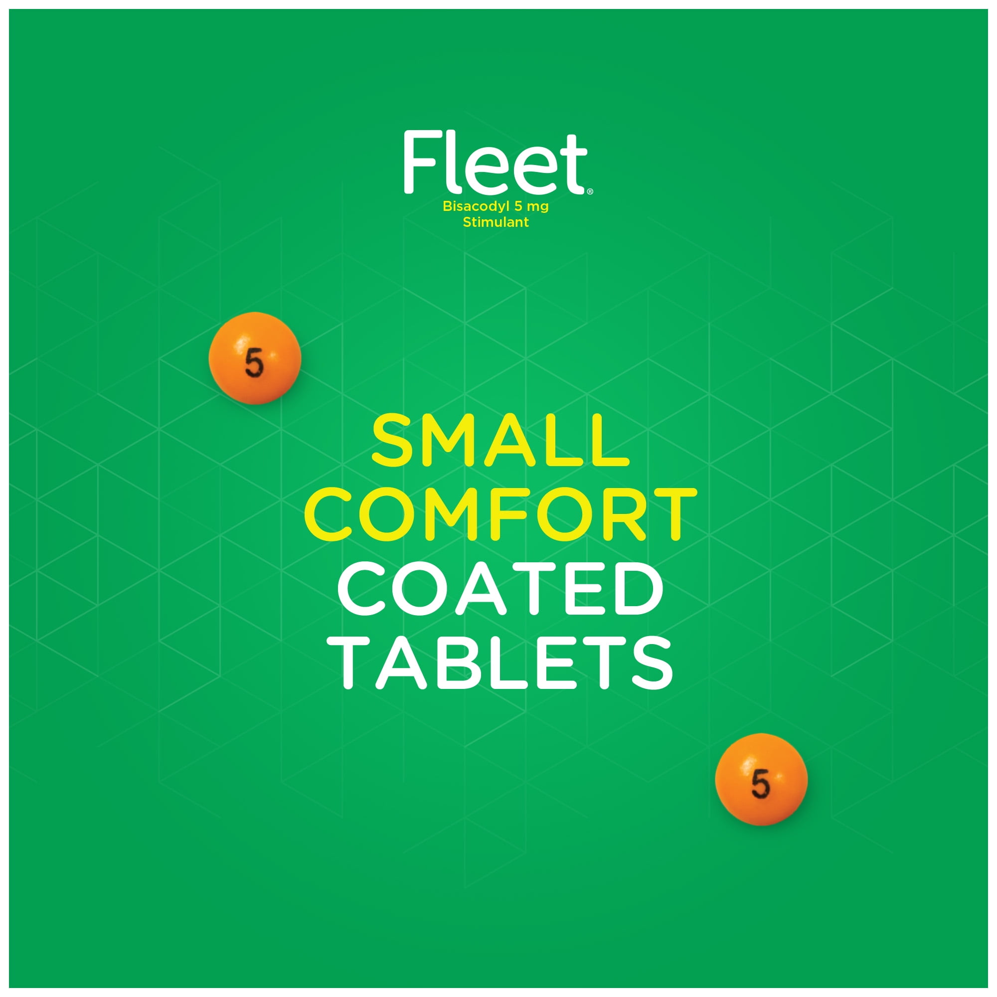 Fleet Laxative, Oral Laxative Stimulant, Overnight Constipation Relief, Laxative Tablets, 25 Count
