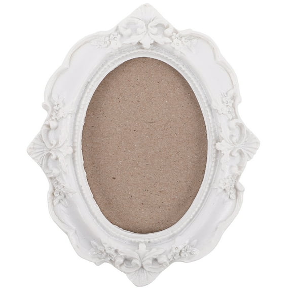 Vintage Frames Oval Frames Creative Photo Frame 12.50X8.00X1.10CM White