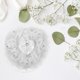 thumbnail image 5 of Almohada para anillos de boda, diseño de rosas y flores, ideal como decoración para fiestas de bodas., 5 of 5