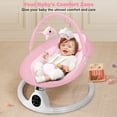 thumbnail image 6 of Babyeap Baby Swing for Infants, Electric Swing with 5 Swing Speeds and 10 Lullabies, Pink, 6 of 11
