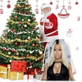thumbnail image 2 of Nicki Minaj Bolsa de regalo con cierre de cinta navideño para decoración de Navidad,40cm×52 cm., 2 of 6