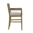 thumbnail image 3 of Olliix Diedra 25.5" Cane Back Solid Wood Counter Stool in Natural, 3 of 10