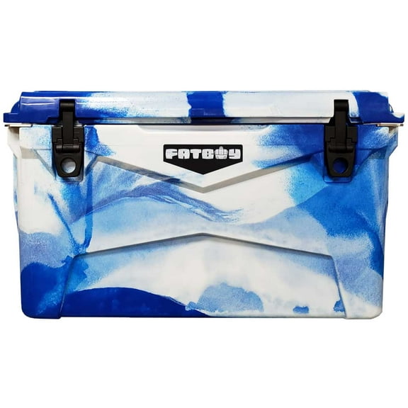 Fatboy 45 Quart Roto Molded Hard Sided Cooler Marine Camo
