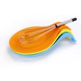 thumbnail image 3 of Bearachild Tabletop PP Plastic Thermal Insulation Spoon Rest Holder Kitchen Color Ladle Gadget Tray Stand Rice Dining Room Random Type3, 3 of 6