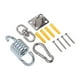 thumbnail image 1 of Juego de suspensión oscilante, suspensión de hamaca de techo de acero inoxidable, suspensión de techo, kit de suspensión de techo de acero inoxidable, apariencia llamativa, 1 of 8