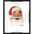 thumbnail image 5 of Art.com Santa Claus Giclee Print by Norman Rockwell, Black Frame Wall Art, 17" x 21", 5 of 5