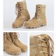 thumbnail image 2 of WDOplteas Botas Militares para Hombre Botas Trekking Ligeras para Senderismo (Marrón 41), 2 of 9