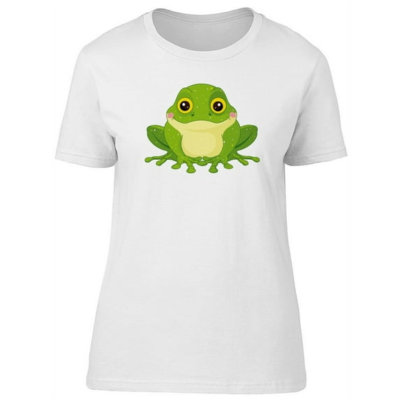 Cute Green Toad Tee Women's -Image by Shutterstock