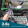 thumbnail image 3 of ZUPPER Pro Press Tool kit with 1/2" to 2" ProPress Jaws for Copper Viega, 2pcs 4AH Battery, Fast Charger & Carrying Case, 3 of 9