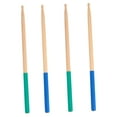 thumbnail image 4 of FRCOLOR Maple Drum Sticks for Music Playing with Antislip Handle Synthetic Material Assorted Color 5A Size, 4 of 8