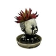 thumbnail image 2 of Halloween24x7 220-White Creepy Baby Doll Head Planter with Saucer, Distressed White, 2 of 9