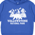 thumbnail image 3 of Inktastic Yellowstone National Park with Bear Mountains and Trees Toddler Hoodie, 3 of 4