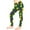 Green, variant on GERsome Girls Leggings Casual Heart Print Stretch Tights Pants Full Length Basic Leggings Soft Comfortable Stretchy Leggings Tight Pants, Sizes 3-8 Years