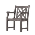 thumbnail image 2 of Renaissance Outdoor 7-piece Hand-scraped Wood Patio Dining Set, 2 of 7