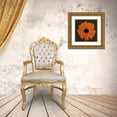thumbnail image 3 of Lacie, Robert 15x15 Gold Ornate Wood Framed with Double Matting Museum Art Print Titled - Midnight Gerbera I, 3 of 4