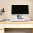 Kokiya Stand Riser Computer Heightened Shelf Desktop Organizer Desk ...