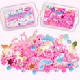 thumbnail image 1 of Cubo de arena sensorial Sensationally OT Unicorn con 38 piezas para niños, 1 of 9