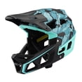 thumbnail image 4 of Casco de bicicleta de cara completa, casco de bicicleta de montaña, ventilación, accesorios de absorción de impactos, mujeres, hombres, ligero, casco azul de 55 a 58cm, 4 of 8