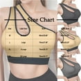 thumbnail image 3 of CQONEPT Clearance Workout Bras for Women High Impact Yoga Bra Seamless Sports Underwear,Yellow, 3 of 6