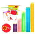 thumbnail image 1 of 30 pinzas para cerrar bolsas de comida, varilla para cerrar bolsas, pinzas para cerrar bolsas de comida, pinzas para cerrar bolsas de comida, para almacenar alimentos, cerrar bolsas de congelador, 1 of 5