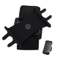 thumbnail image 1 of HAMPPLIES 1Pc Cell Phone Arm Band Black Protective Silicone For Jogging, 1 of 7
