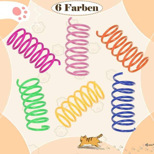 Billuyoard 30 pack/lote Premium colorido juguete para gato gatito entretenido y activo durante horas juguete interactivo para gato mascota Juguetes para gatos