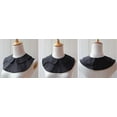 thumbnail image 2 of Magik Choker Necklace Unisex Women Peter Pan Detachable Lapel Shirt Fake False Collar (Peter Pan-Black), 2 of 2