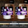 thumbnail image 4 of Devil Cuphead Acrylic Night Light Adjustable 3 Light Modes USB Cable Lamp Light Display Base Rectangular LED Light For Bookshelves Desk Bedside Tables Bedroom Child Room, 4 of 9
