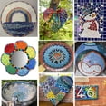 thumbnail image 4 of Azulejos de mosaico de vidrio Youway Style 454 g colores iridiscentes, 4 of 8