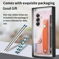thumbnail image 6 of Allytechgroup Galaxy Z Fold 7 Case with Screen Protector & Hand Strap, [No S Pen] Wallet Cover with Cards Slots Shockproof Anti-Scratch  Stand Bumper Phone Case for Samsung Galaxy Z Fold 7, Pink, 6 of 9