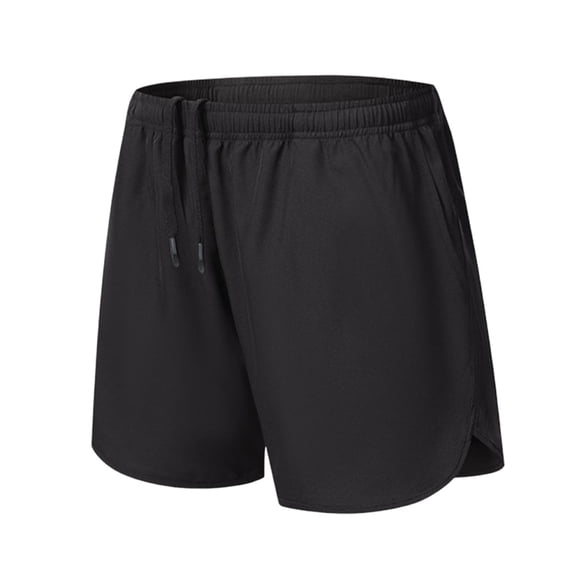 MOJOGO Men's Training Shorts Lightweight Quick Dry Athletic Workout Shorts Work Running Shorts with Rear Zipper Phone Pocket XL